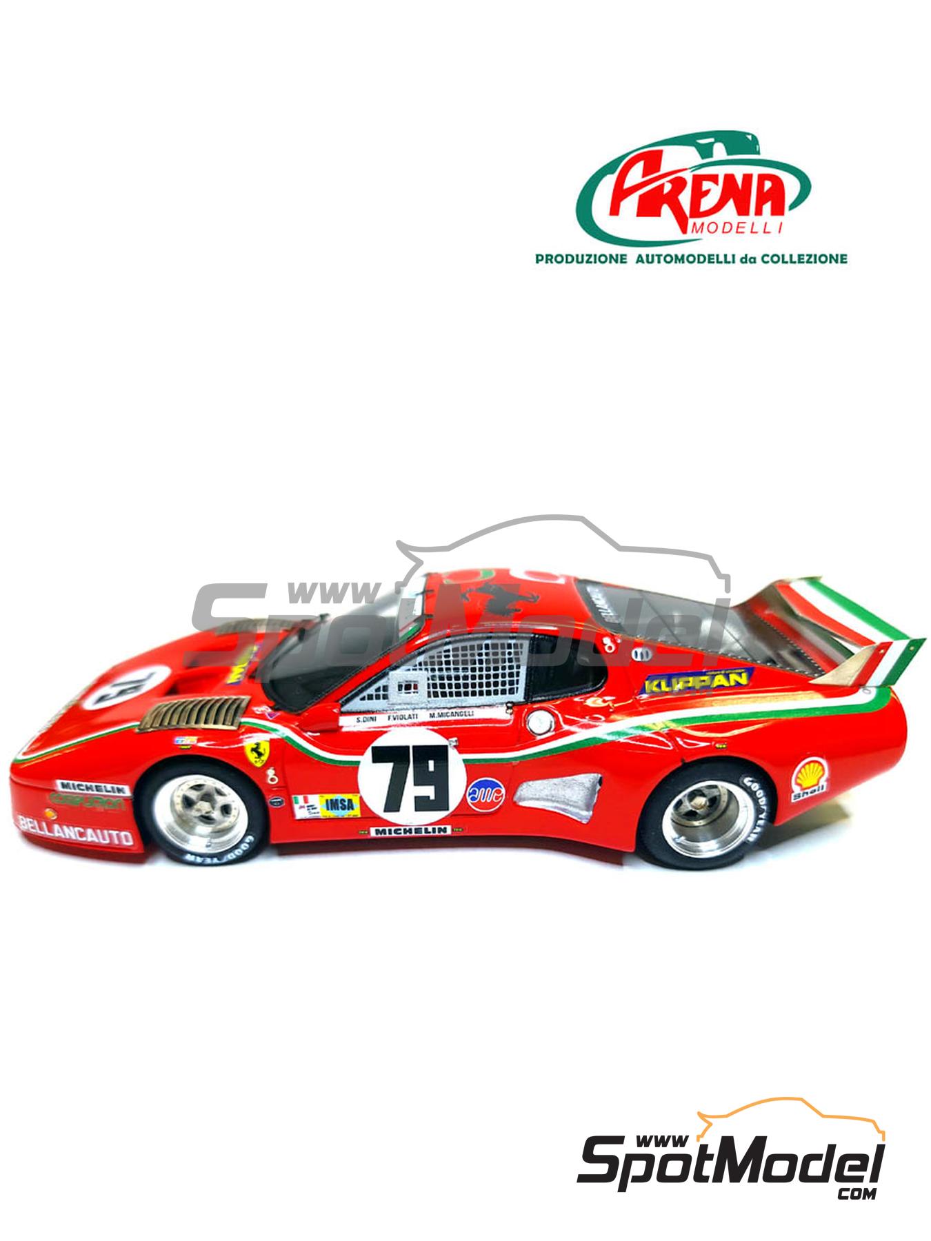 Diecast model cars Ferrari 512 BB LM 1/43 Best BB LM No.74 24h Le Mans